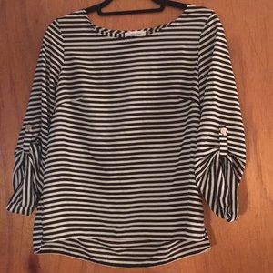 Calvin Klein Striped Blouse